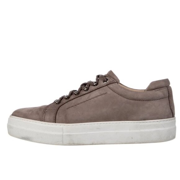 WANT Les Essentiels designer LEATHER PLATFORM Brown White sneakers shoes 6.5 37 - Picture 2 of 7